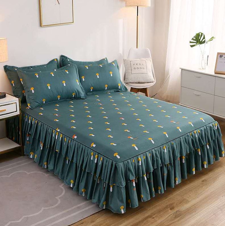 Fashion Bed Sheet+ 2pcs Pillow covers