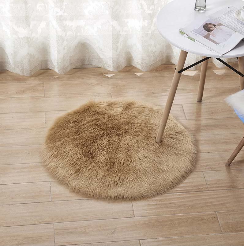 Round Soft Rug