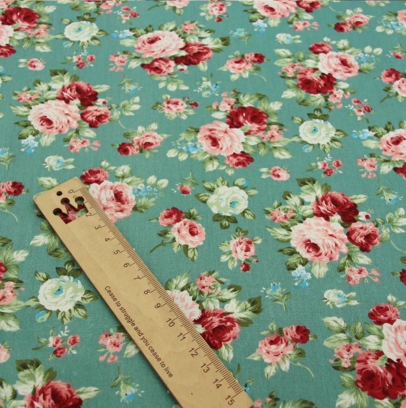 Retro Flower 100% cotton fabrics