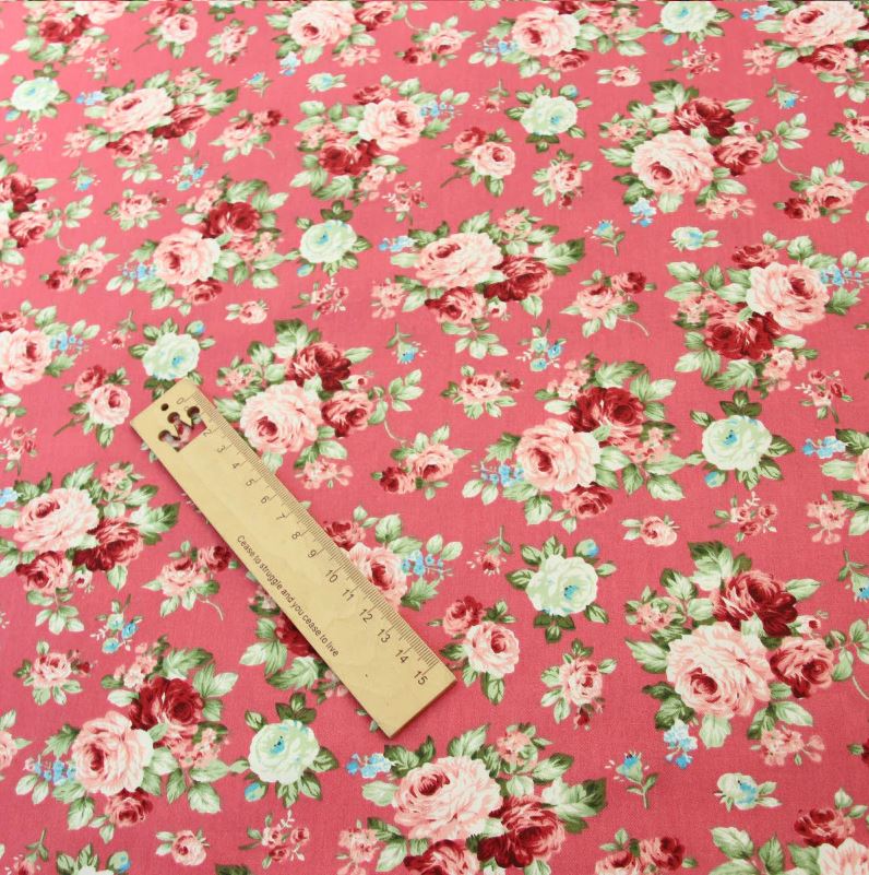 Retro Flower 100% cotton fabrics