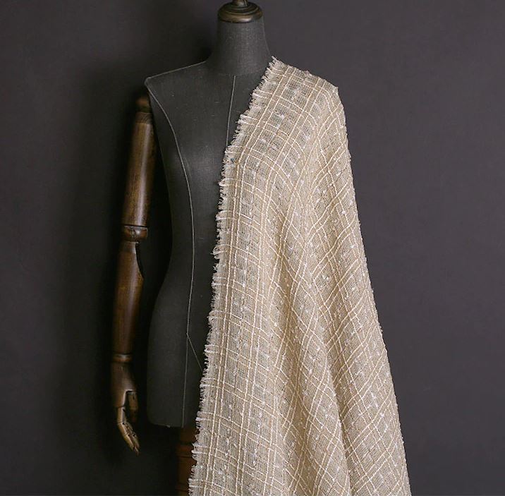  linen woolen weaving fabric 