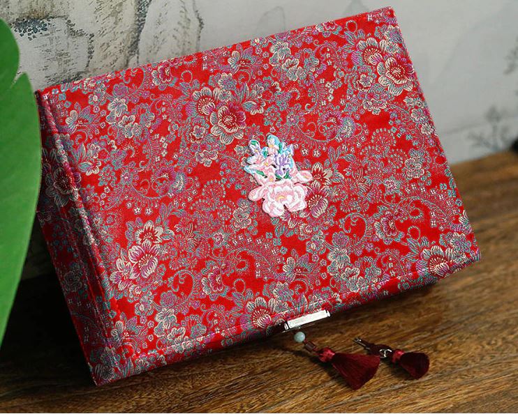 Silk Flowered Fabric 